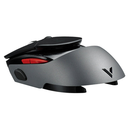 Rapoo VT960 1600 DPI 7 Keys Dual Mode Macro Programmable Symphony RGB Backlit Wireless Gaming Mouse(Black) - Wireless Mice by Rapoo | Online Shopping South Africa | PMC Jewellery | Buy Now Pay Later Mobicred