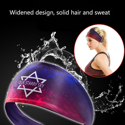 Sports Fitness Antiperspirant Headband Sweat-Absorbent Headband Sweatband(Letters) - Sweatband by PMC Jewellery | Online Shopping South Africa | PMC Jewellery