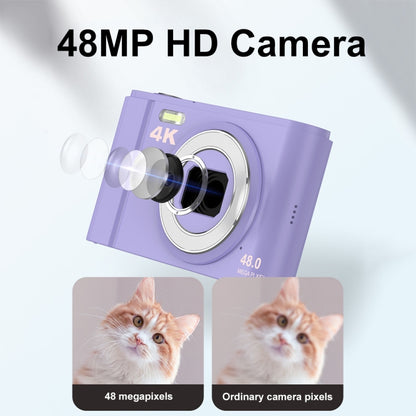 DC303A 2.8-Inch 4K 16X Zoom HD Digital Camera Mini Children Photography Camera EU Plug(Pink) - Children Cameras by PMC Jewellery | Online Shopping South Africa | PMC Jewellery | Buy Now Pay Later Mobicred