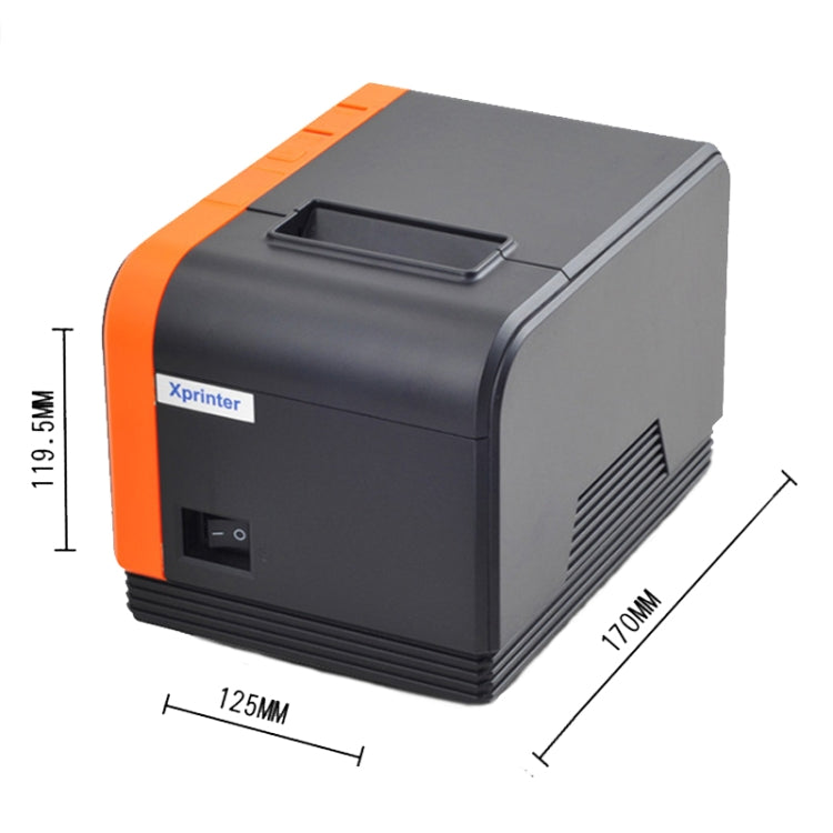 Xprinter XP-T58L 58mm Supermarket Cashier Receipt Thermal Printer, Spec: USB Port(US Plug) - Printer by Xprinter | Online Shopping South Africa | PMC Jewellery | Buy Now Pay Later Mobicred