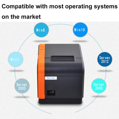 Xprinter XP-T58L 58mm Supermarket Cashier Receipt Thermal Printer, Spec: USB Port(EU Plug) - Printer by Xprinter | Online Shopping South Africa | PMC Jewellery | Buy Now Pay Later Mobicred