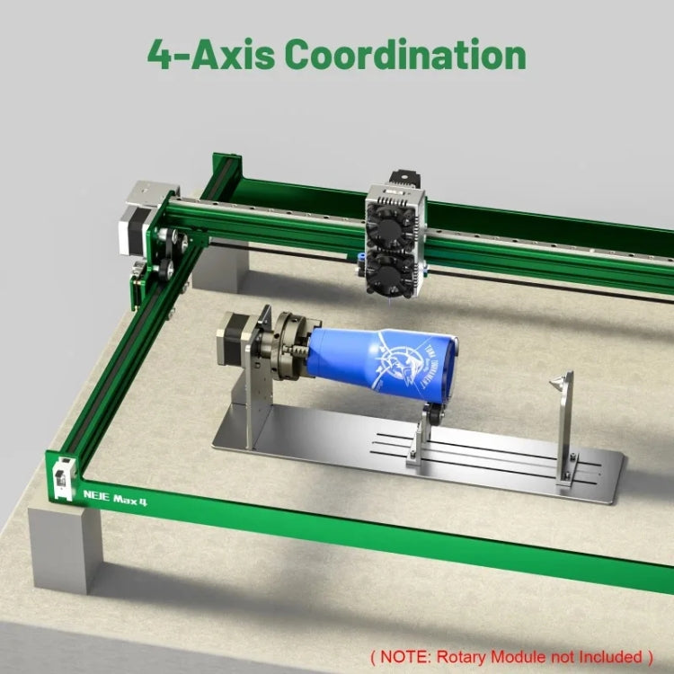 NEJE MAX 4 E80 750 X 460mm DIY CNC Desktop 3D Laser Engraving Machine - DIY Engraving Machines by NEJE | Online Shopping South Africa | PMC Jewellery | Buy Now Pay Later Mobicred