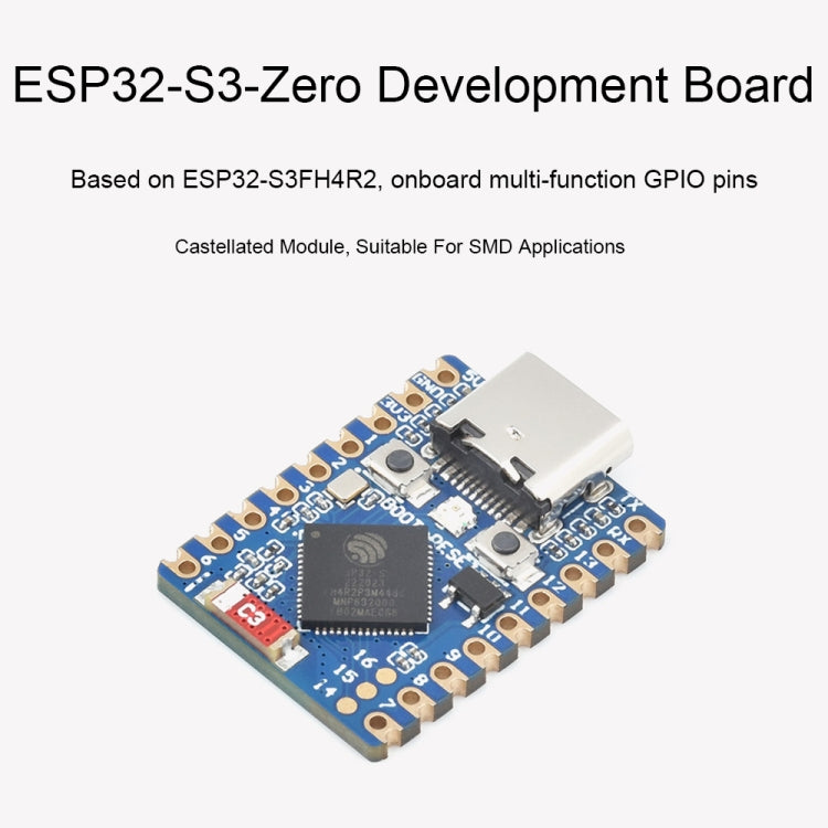 Waveshare ESP32-S3 Mini Development Board, Based On ESP32-S3FH4R2 Dual-Core Processor without Header - Boards & Shields by Waveshare | Online Shopping South Africa | PMC Jewellery | Buy Now Pay Later Mobicred