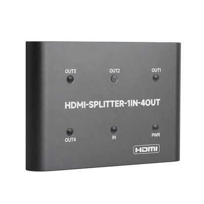 Waveshare 23738 4K HDMI Splitter, 1 In 4 Out, Share One HDMI Source - Splitter by Waveshare | Online Shopping South Africa | PMC Jewellery | Buy Now Pay Later Mobicred