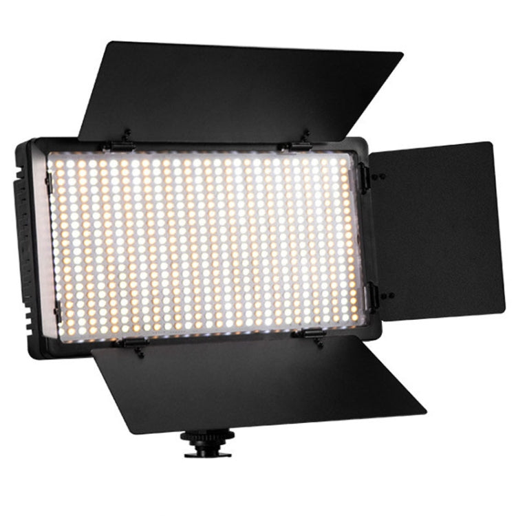 600 LEDs Stepless Adjustable Live Fill Lamp Reversible Photography Soft Light, Spec: 10 inch(EU Plug) - free shipping - PMC TechLife - Order now!