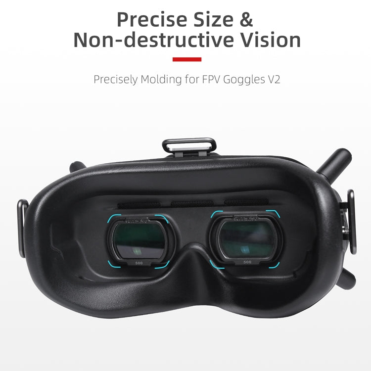 Sunnylife FV-Q9334 2 PCS Myopia Lens Nearsighted Corrective Aspherical Lens for DJI FPV Goggles V2, Colour: 150 Degree - Lens Accessories by Sunnylife | Online Shopping South Africa | PMC Jewellery | Buy Now Pay Later Mobicred