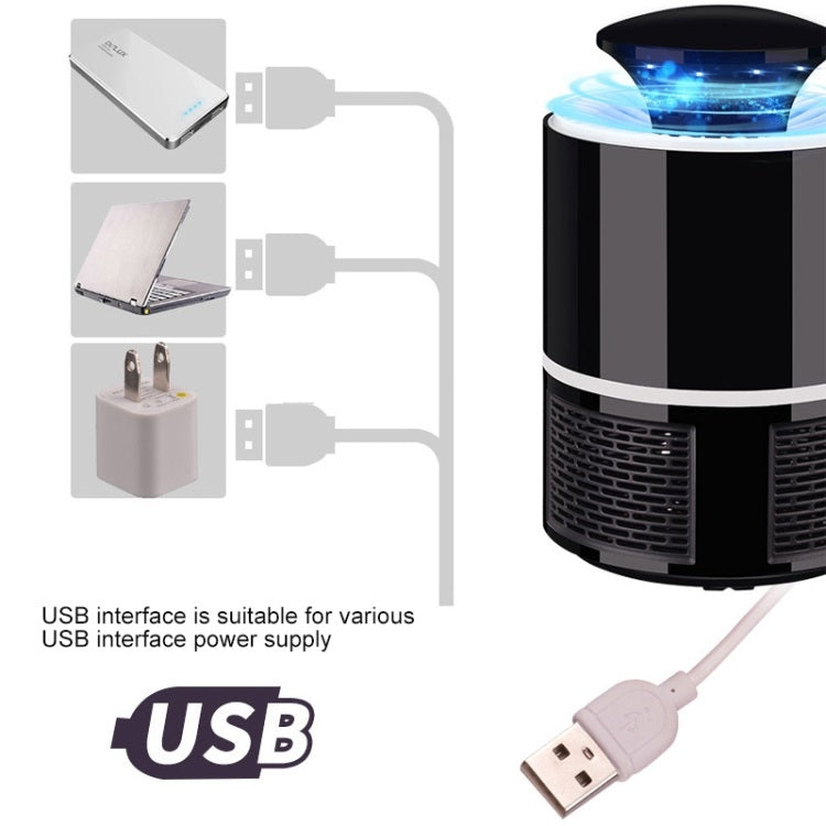 Household Mute Inhalation Photocatalyst USB Physical Mosquito Killer 365-White(USB) - Repellents by PMC TechLife | Online Shopping South Africa | PMC TechLife | Buy Now Pay Later Mobicred
