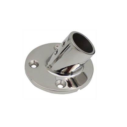 60 Degree Round Pipe Seat 316 Stainless Steel Corrosion-Resistant Marine Tube Seat, Specification: 25mm 1 inch - Marine Accessories & Parts by PMC Jewellery | Online Shopping South Africa | PMC Jewellery | Buy Now Pay Later Mobicred