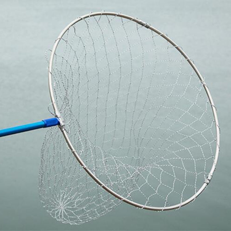Foldable Stainless Steel Dip Net Head Fishing Net, Specification: Solid 40cm Big Mesh - Fishing Net by PMc TechLife | Online Shopping South Africa | PMc TechLife | Buy Now Pay Later Mobicred