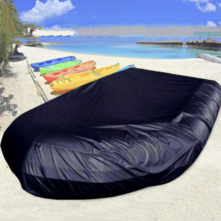 Waterproof Dust-Proof And UV-Proof Inflatable Rubber Boat Protective Cover Kayak Cover, Size: 270x94x46cm(Black) - Marine Accessories & Parts by PMC Jewellery | Online Shopping South Africa | PMC Jewellery | Buy Now Pay Later Mobicred