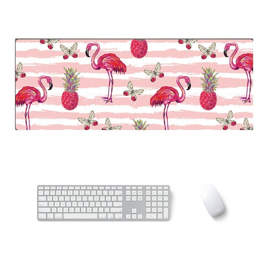 900x400x4mm Office Learning Rubber Mouse Pad Table Mat(1 Flamingo) - Mouse Pads by PMC Jewellery | Online Shopping South Africa | PMC Jewellery | Buy Now Pay Later Mobicred