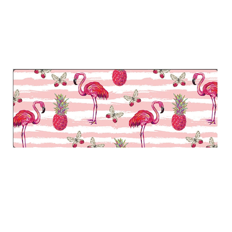 900x400x5mm Office Learning Rubber Mouse Pad Table Mat(1 Flamingo) - Mouse Pads by PMC TechLife | Online Shopping South Africa | PMC TechLife | Buy Now Pay Later Mobicred