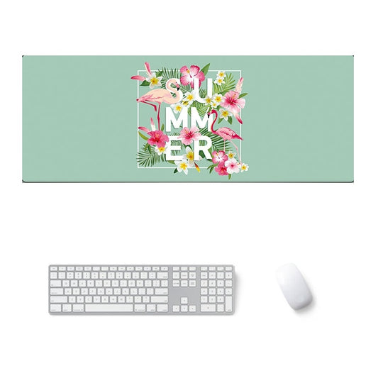 900x400x5mm Office Learning Rubber Mouse Pad Table Mat(2 Flamingo) - Mouse Pads by PMC Jewellery | Online Shopping South Africa | PMC Jewellery | Buy Now Pay Later Mobicred