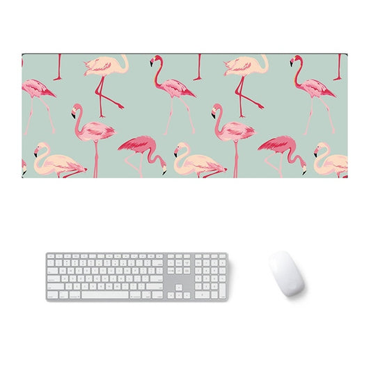 900x400x5mm Office Learning Rubber Mouse Pad Table Mat(5 Flamingo) - Mouse Pads by PMC Jewellery | Online Shopping South Africa | PMC Jewellery | Buy Now Pay Later Mobicred