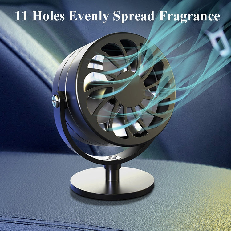 Aromatherapy Car Ornaments Automotive Accessories Solar Perfume Seat(White) - free shipping - PMC TechLife - Order now!
