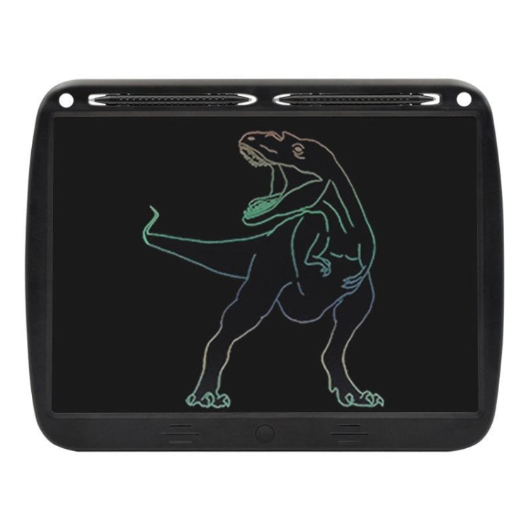 15inch Charging Tablet Doodle Message Double Writing Board LCD Children Drawing Board, Specification: Colorful Lines (Black) -  by PMC Jewellery | Online Shopping South Africa | PMC Jewellery | Buy Now Pay Later Mobicred