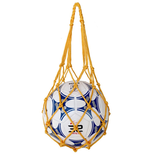 Bold Solid Mesh Ball Storage Bag(Full Yellow) - Others by PMC Jewellery | Online Shopping South Africa | PMC Jewellery | Buy Now Pay Later Mobicred