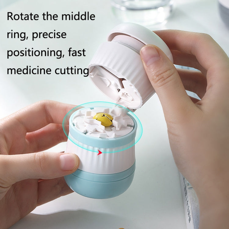 TR018 Medicine Cutter Grinding and Crushing Pill Box, Colour: Green - free shipping - PMC TechLife - Order now!