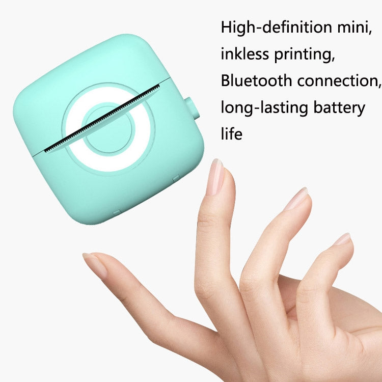 Portable Mini Wrong Question Printer Student Photo Text Memo Printer(Green) - free shipping - PMC Jewellery - Order now!