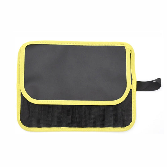 Road Sub-Bait Tool Bag Fishing Accessories Portable Storage Bag Waterproof Foldable Lead Fish Bag(Yellow Black) - Storage Boxes & Storage Bags by PMC Jewellery | Online Shopping South Africa | PMC Jewellery | Buy Now Pay Later Mobicred