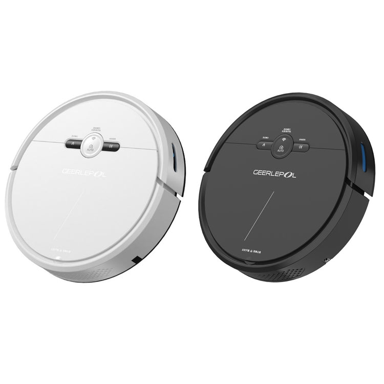GEERLEPOL Smart Home Automatic Refilling Sweeping Robot, High Configuration Support Mobile Phone APP(White) - free shipping - PMC Jewellery - Order now!
