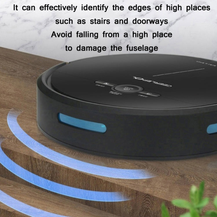 GEERLEPOL Smart Home Automatic Refilling Sweeping Robot, High Configuration Support Mobile Phone APP(White) - free shipping - PMC Jewellery - Order now!
