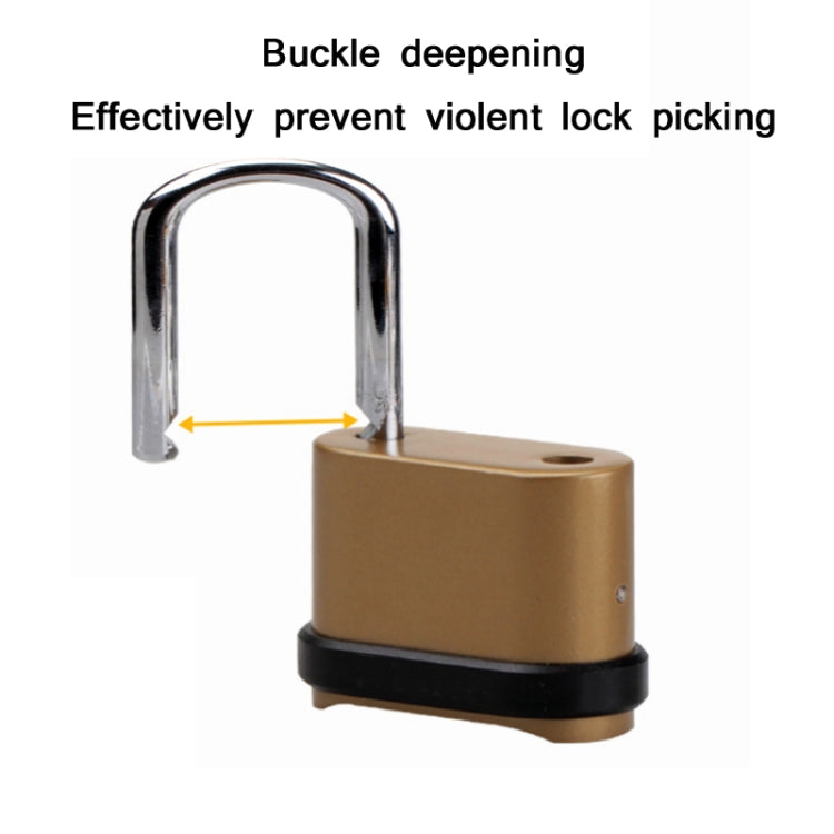 4-Digit Password Padlock For Warehouse Gate - Padlocks by PMC Jewellery | Online Shopping South Africa | PMC Jewellery | Buy Now Pay Later Mobicred