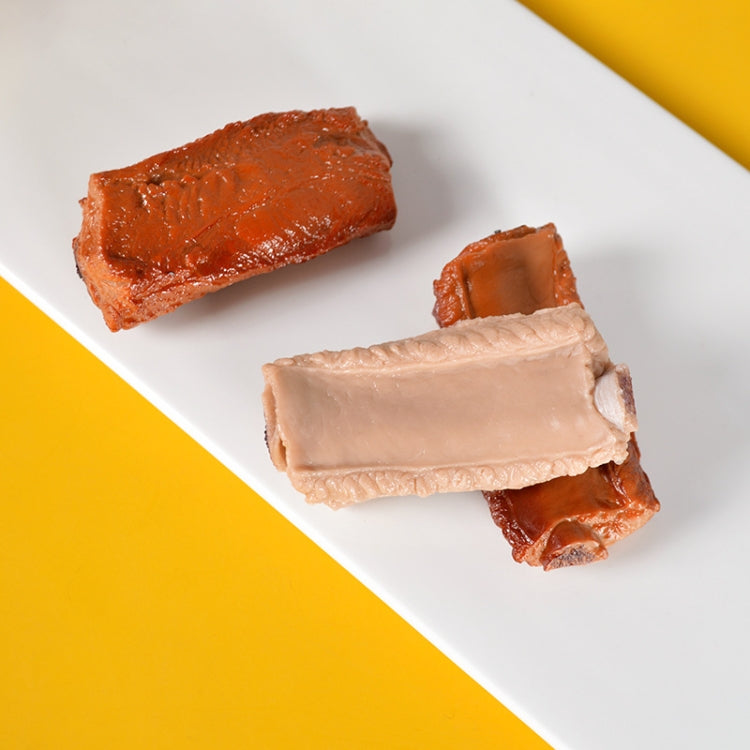 10 PCS Simulation Ribs Model Food Model Shoot Props(Caramel Color) - free shipping - PMC TechLife - Order now!