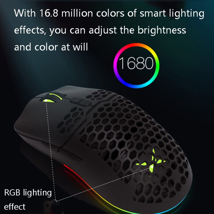 DELUX M700BU 7 Keys Wired Games Mouse Desktop Wired Mouse, Style: 3325 (Support 10000DPI) - Wired Mice by DELUX | Online Shopping South Africa | PMC Jewellery | Buy Now Pay Later Mobicred