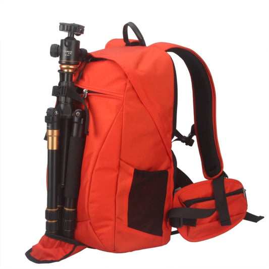 3011 Multifunctional Double Shoulder SLR Digital Camera Bag, Size: Large(Flame Orange) - Backpack by PMC Jewellery | Online Shopping South Africa | PMC Jewellery | Buy Now Pay Later Mobicred