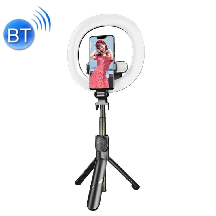 XT18s+ Multi-Function Bluetooth Wireless LED Double Fill Light Live Tripod Mobile Phone Selfie Stick(Black) - Selfie Light by PMC Jewellery | Online Shopping South Africa | PMC Jewellery | Buy Now Pay Later Mobicred