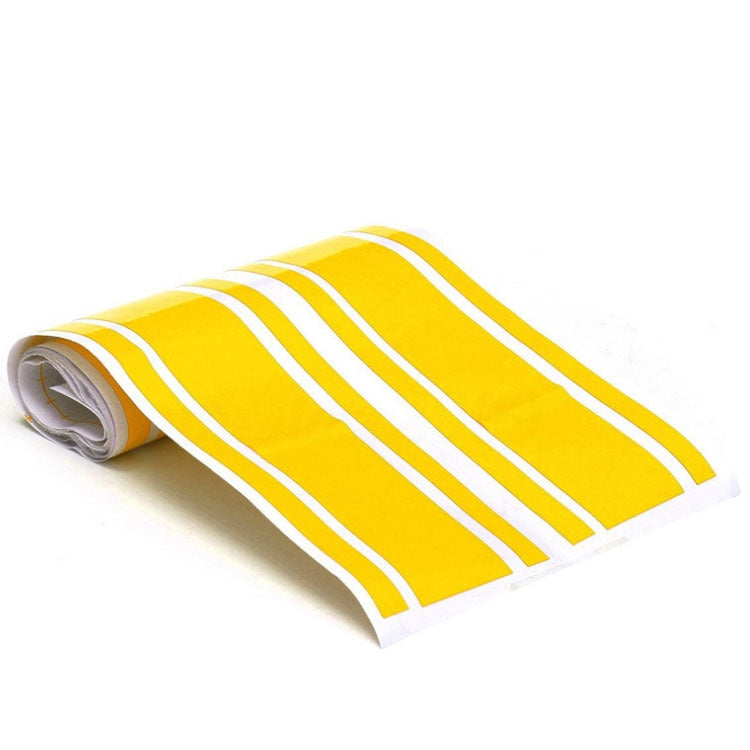 Car Hood Stickers Modified Racing Striped Ethylene Body Sticker(Yellow) - Decorative Sticker by PMC Jewellery | Online Shopping South Africa | PMC Jewellery | Buy Now Pay Later Mobicred