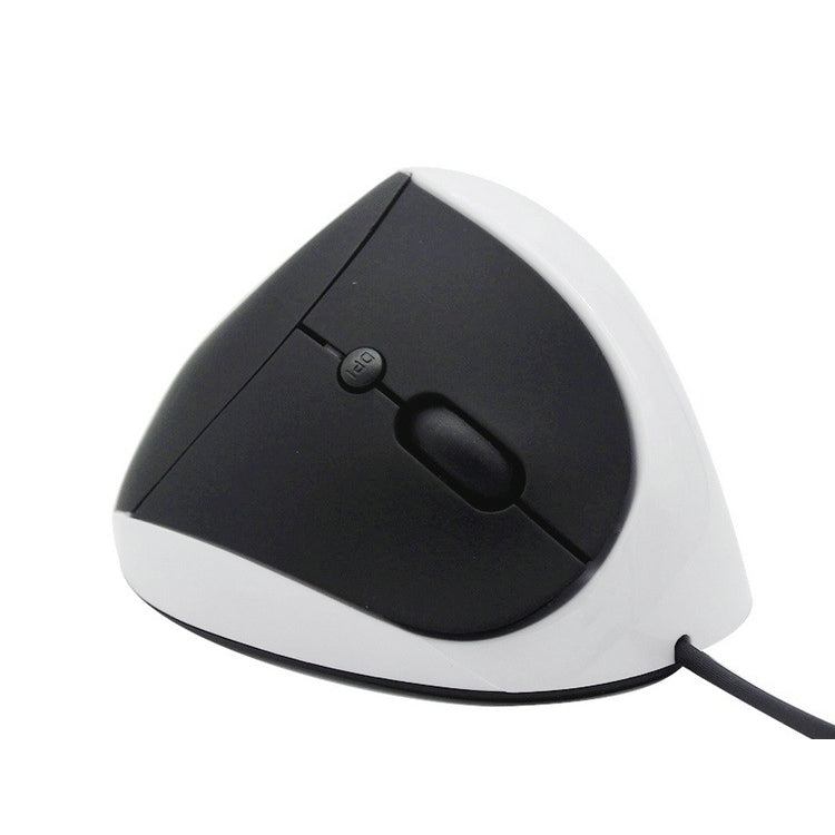 JSY-05 6 Keys Wired Vertical Mouse Ergonomics Brace Optical Mouse(White) - Wired Mice by PMC TechLife | Online Shopping South Africa | PMC TechLife | Buy Now Pay Later Mobicred