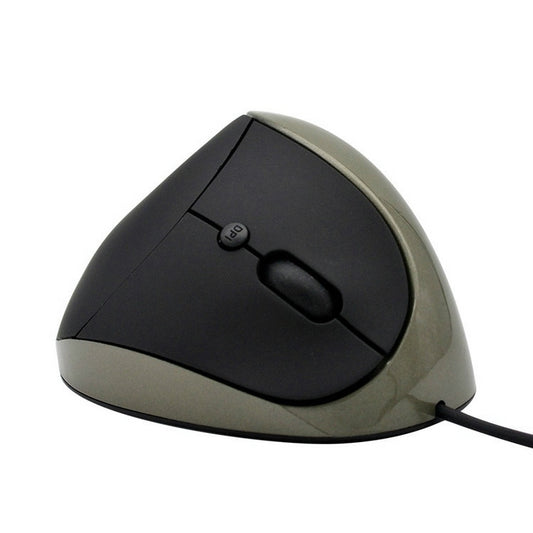 JSY-05 6 Keys Wired Vertical Mouse Ergonomics Brace Optical Mouse(Silver Gray) - Wired Mice by PMC Jewellery | Online Shopping South Africa | PMC Jewellery | Buy Now Pay Later Mobicred