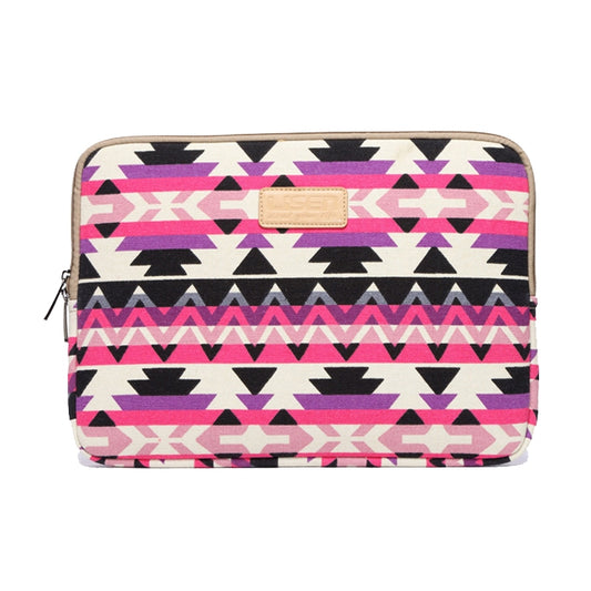 LiSEN LS-518 Lingge Pattern Laptop Computer Liner Bags, Size: 15 inch(Rose Red Pattern Geometry) - 15 inch by LiSEN | Online Shopping South Africa | PMC Jewellery | Buy Now Pay Later Mobicred