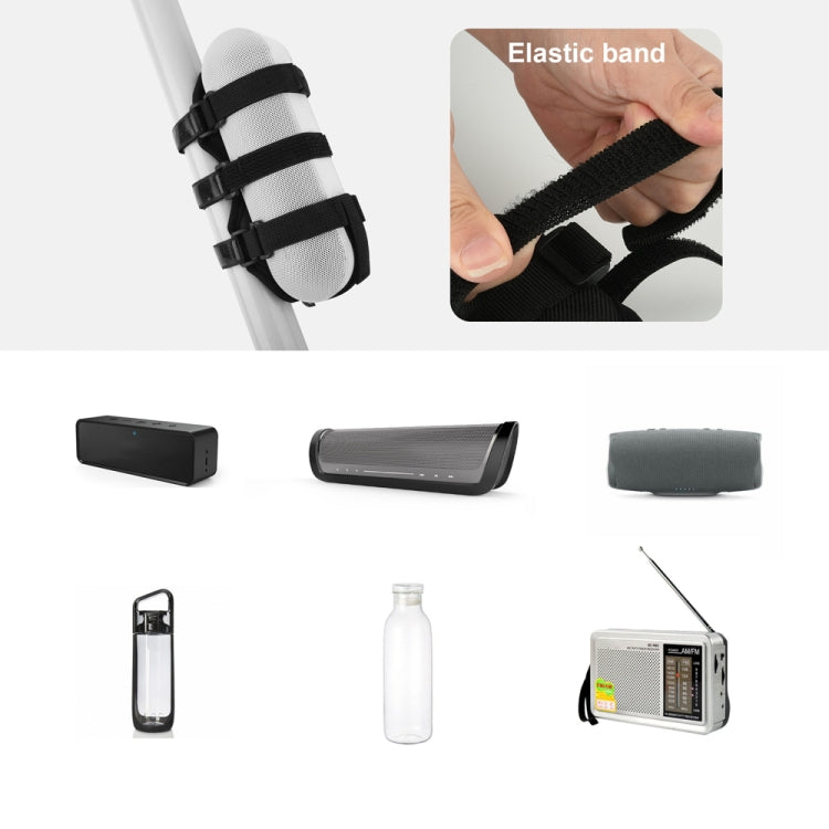 Bicycle Audio Fixing Strap Outdoor Cycling Water Cup Strap(Black) - Others by PMC TechLife | Online Shopping South Africa | PMC TechLife | Buy Now Pay Later Mobicred