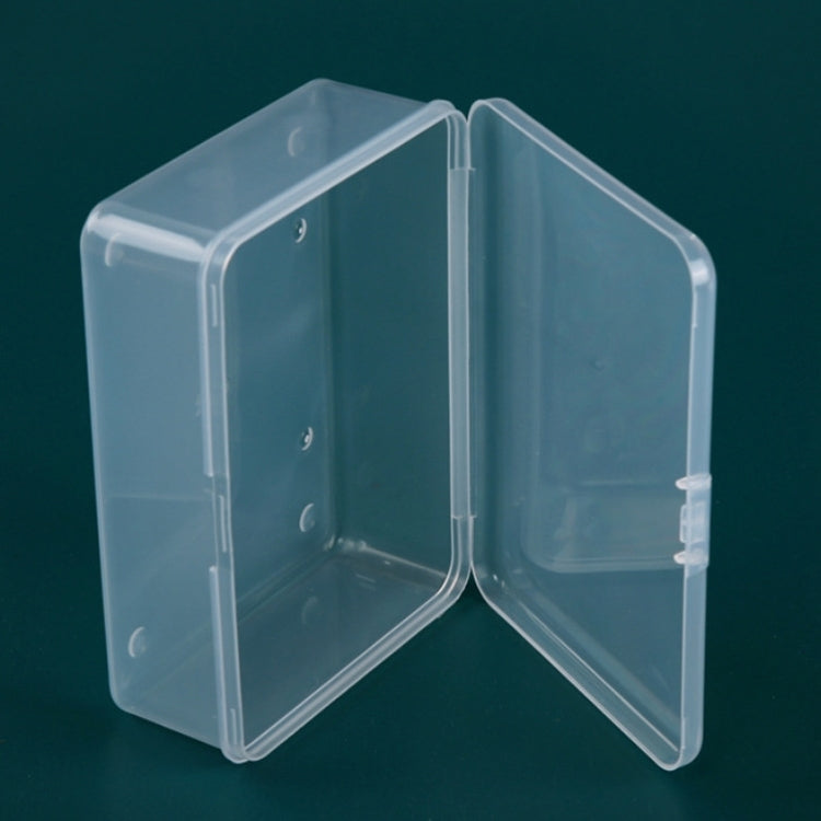 PP Rectangular Transparent Plastic Box Flip Cover Parts Hardware Tool Storage Box - Storage Boxes by PMC TechLife | Online Shopping South Africa | PMC TechLife | Buy Now Pay Later Mobicred