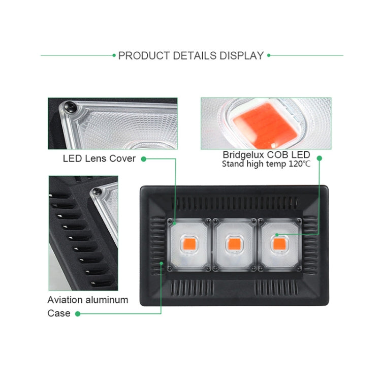 150W Ultra-Thin LED Plant Light, Full Spectrum COB Growth Light, Vegetable, Fruit & Flower Greenhouse Fill Light With Plug, Specification:US Plug - LED Grow Lights by PMc TechLife | Online Shopping South Africa | PMc TechLife | Buy Now Pay Later Mobicred