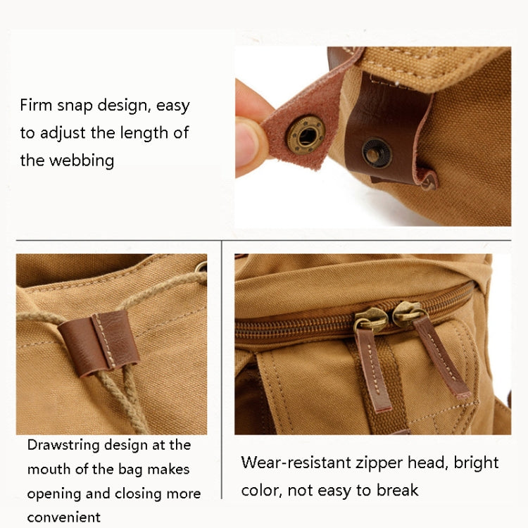 FB-1235-32 SLR Camera Canvas Bag Casual Shoulder Digital Bag(Green) - free shipping - PMC TechLife - Order now!
