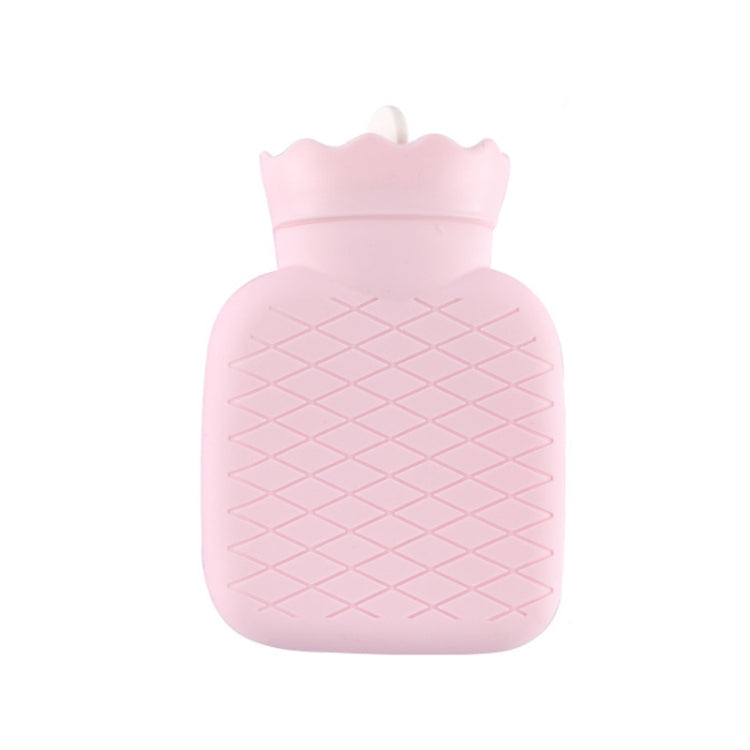 Winter Silicone Hand Warmer Cartoon Cute Water Injection Warm Water Bag, Colour: Pink Square - Hot Water Bags by PMC Jewellery | Online Shopping South Africa | PMC Jewellery | Buy Now Pay Later Mobicred