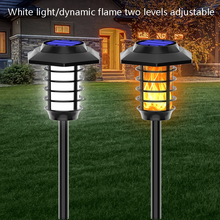 Solar LED Lawn Simulation Flame Lamp Outdoor Garden Lighting Landscape Light, Spec: 66 LED - Solar Lights by PMC Jewellery | Online Shopping South Africa | PMC Jewellery