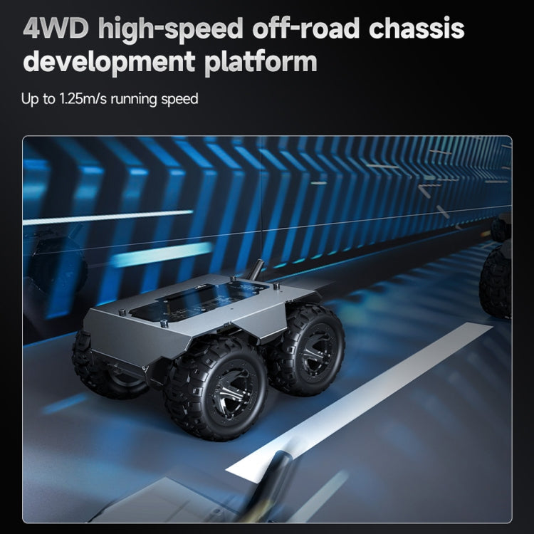 Waveshare WAVE ROVER Flexible Expandable 4WD Mobile Robot Chassis, Onboard ESP32 Module(EU Plug) - Robotics Accessories by Waveshare | Online Shopping South Africa | PMC Jewellery | Buy Now Pay Later Mobicred