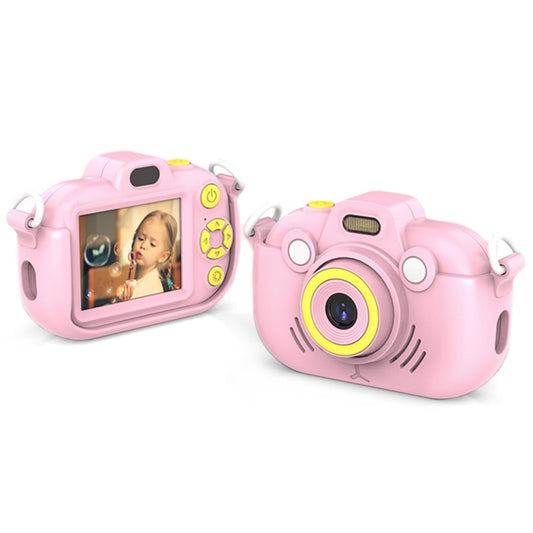 DC502 2.4-Inch 16X Zoom 2.7K Video Recording Children Digital Camera, Color: Pink No Card(AU Plug) - Children Cameras by PMC Jewellery | Online Shopping South Africa | PMC Jewellery | Buy Now Pay Later Mobicred