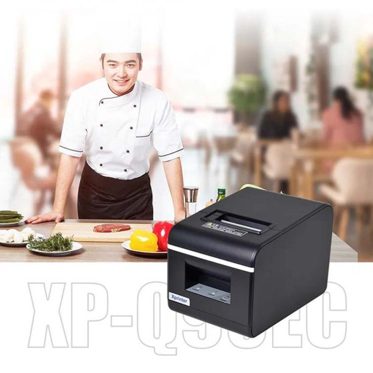 Xprinter XP-Q90EC 58mm Portable Express List Receipt Thermal Printer, Style:USB Port(EU Plug) - Printer by Xprinter | Online Shopping South Africa | PMC Jewellery | Buy Now Pay Later Mobicred