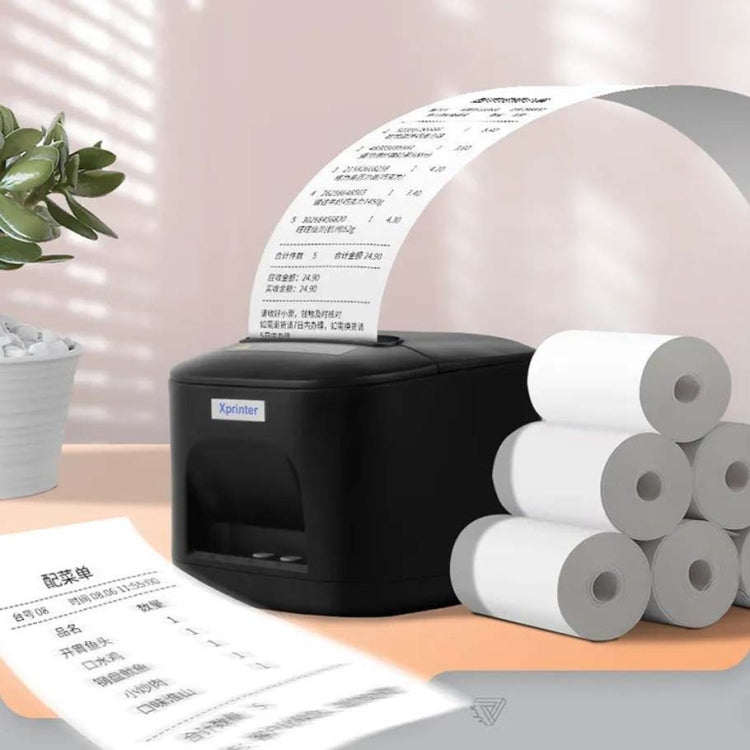Xprinter XP-T80 72mm Portable Express List Thermal Receipt Printer, Style:USB+COM(EU Plug) - free shipping - PMC TechLife - Order now!