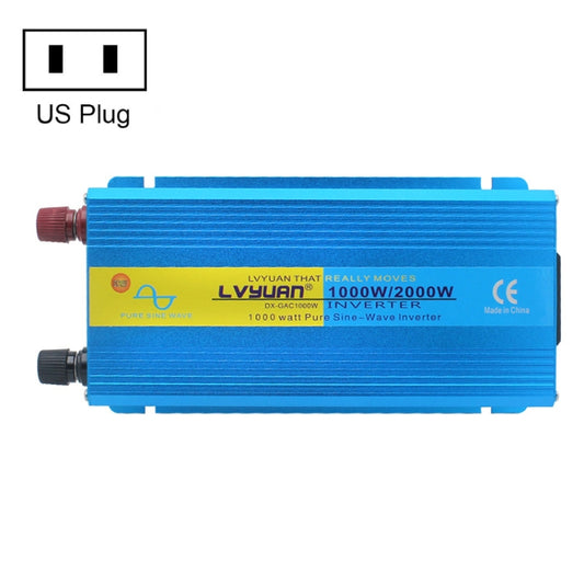 LVYUAN  2000W Car Home Pure Sine Wave Solar Inverter, Specification: 12V To 110V US Plug - Pure Sine Wave by PMC Jewellery | Online Shopping South Africa | PMC Jewellery | Buy Now Pay Later Mobicred