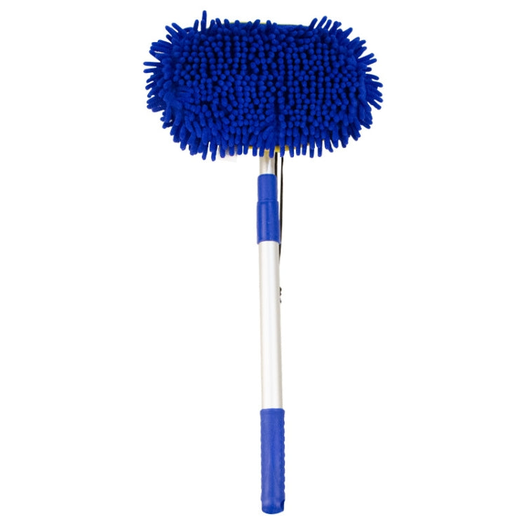Chenille Water Brush Telescopic Rotary Roller Brush Cleaning Mop(Royal Blue) - free shipping - PMC TechLife - Order now!