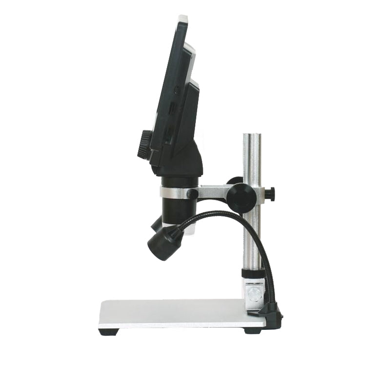 G1200D 7 Inch LCD Screen 1200X Portable Electronic Digital Desktop Stand Microscope(EU Plug With Battery) - Digital Microscope by PMC Jewellery | Online Shopping South Africa | PMC Jewellery