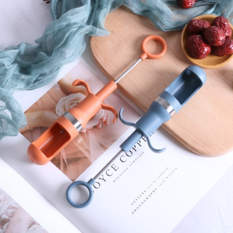 Red Date Pitting Device Kitchen Gadgets(Blue) - Core Remover Tools by PMC TechLife | Online Shopping South Africa | PMC TechLife | Buy Now Pay Later Mobicred