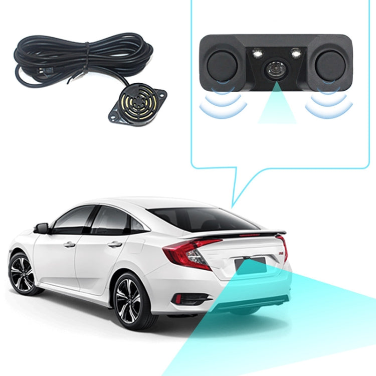 PZ451 3 in 1 Car Reversing Smart Camera - Rear View Cameras by PMC Jewellery | Online Shopping South Africa | PMC Jewellery | Buy Now Pay Later Mobicred